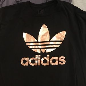 Rose Gold Adidas Tshirt